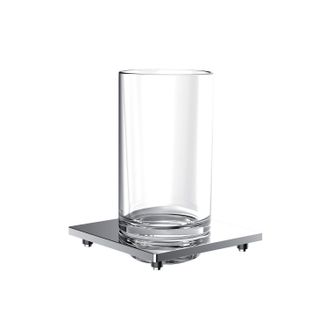 Emco Portavasos De Emco Liaison Para Barandilla, Cristal Transparente