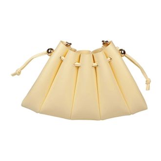 Themoir&egrave; Clutches, female, Yellow, Size: ONE SIZE Calipso Shoulder Bag