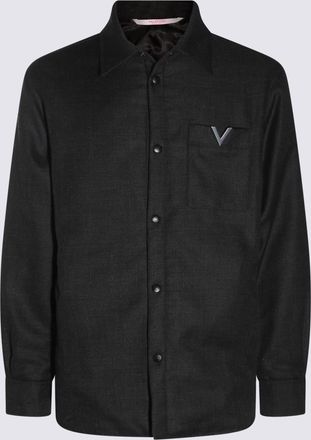 Valentino Wool Casual Jacket