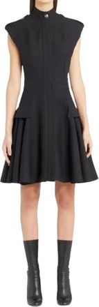 Alexander McQueen Sleeveless Black Dress Size L