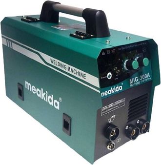 Trade Shop Trade Shop - M&aacute;quina De Soldadura Multifunci&oacute;n Mig / Mma Cable Continuo Sin Gas + Electrodo 1-5 Kg 300a