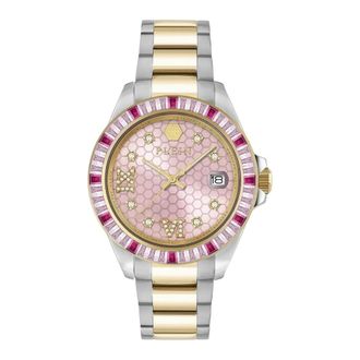 Philipp Plein Lady Empire - Dames - Horloges - Roze - ONE Size - Accessoires