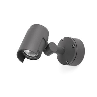 Netlighting Foc LED Outdoor Wall Light Dark Grey IP65