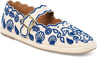 Matisse Footwear Ariana Espadrille Mary Jane Flat in Blue at Nordstrom, Size 11