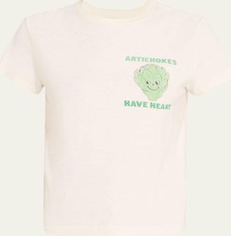 Re/Done Artichokes Classic Tee