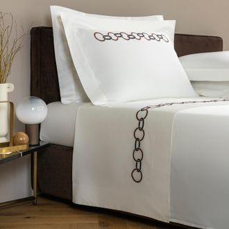 Frette Links Embroidered Sheet Set | Frette