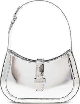 Versace Borsa tote Greca Goddess metallizzata - Argento