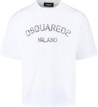 Dsquared2 Faded Milano T-Shirt - White