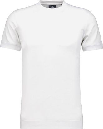 Ragman T-Shirt RAGMAN, Herren, Gr. S, weiss (wei&szlig;), Baumwolle, regular fit, Rundhals, Shirts T-Shirt