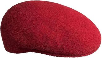 Kangol Rode Elastische Bermuda Hoed Unisex - Dames - Hoeden - Rood - L - Accessoires