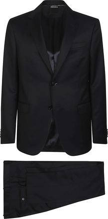 Ermenegildo Zegna Tailored Two Piece Wool Blend Suit