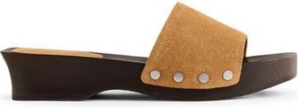 Madewell The Callen Clog Sandal in Cumin at Nordstrom, Size 6.5