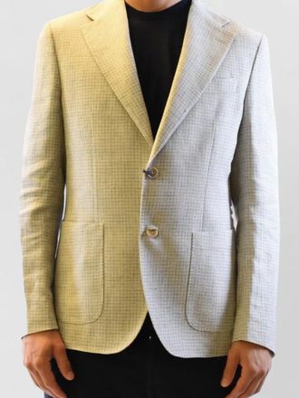 Fay linen cotton blazer