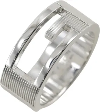 Gucci Silver 925 Band Ring (Pre-Owned)
