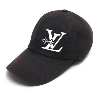 Louis Vuitton Pre-owned LV Smash Katoenen Pet - Heren - Vintage Accessoires - Zwart - ONE Size - Katoen - Vintage
