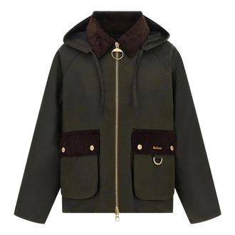 Barbour Dames, Jassen, Groen, Maat: M Katoen