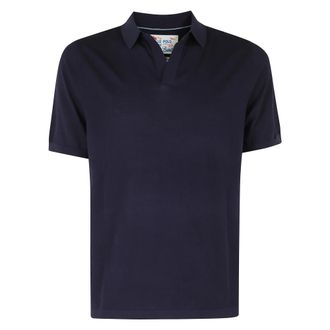MC2 Saint Barth Polo Shirts, male, Blue, Size: 2XL Sloan Cotton Polo
