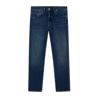 HUGO BOSS Hugo, Slim-fit Jeans, male, Blue, Size: W36 L32 H-Re.Maine Regular Fit Jeans