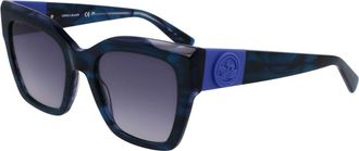 Longchamp LO762S 407 Womens Sunglasses Blue Size 52