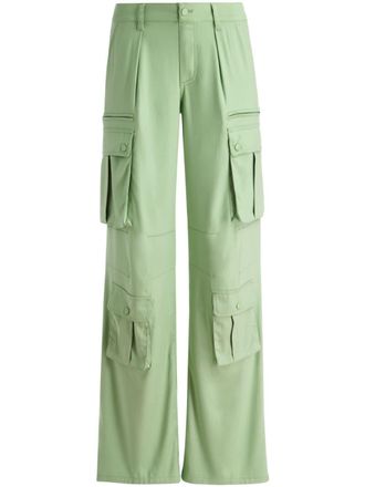 Alice & Olivia Cargo Joette a vita bassa - Verde