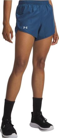 Under Armour (WMNS) Under Armour Fly-By 3 Shorts Asia Sizing Wham Blue Reflective 1382438-498