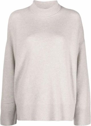 Le Kasha Lichtbeige Coltrui voor Vrouwen - Dames - Coltruien - Beige - ONE Size - Truien & Vesten