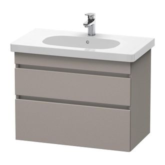 Duravit Mueble De Pared Duravit Durastyle 6484, 2 Cajones, 800mm, Para El C&oacute;digo D., Color (frente/cuerpo): Terra Mate - Ds648401414