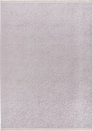LALEE Waschbarer Design Teppich Damla 214 - Silver