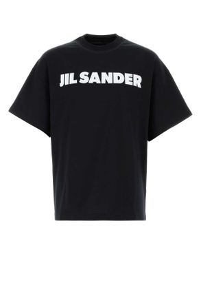 Jil Sander Black Cotton T Shirt