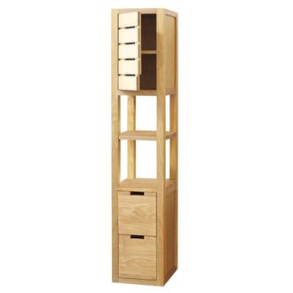 Tikamoon Columna de roble macizo