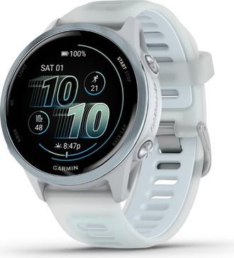 Garmin Forerunner 570 - 42MM in Whitestone/cloud Blue at Nordstrom