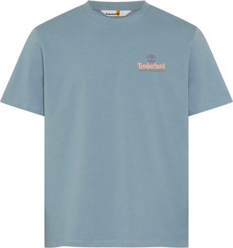 Timberland T-Shirt TIMBERLAND Illustrated Tree Logo Back Graphic, Herren, Gr. XXL, citadel, Obermaterial: 100% Baumwolle, Shirts T-Shirt, f&uuml;r sportliche Aktivit&auml;