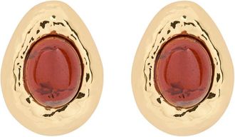 Anni Lu Anni LU Cherry on Top 18kt Gold-plated Stud Earrings - Red - One Size