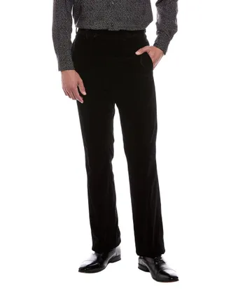 Blk Dnm Velvet Trouser