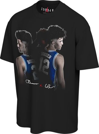 Nike Jordan Mens Cayden Boozer and Cameron Boozer Jordan T-Shirt in Black | JA9095-010