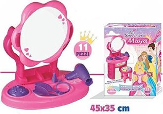 Trade Shop Trade Shop - Specchiera Da Tavolo Per Bambine Principessa Maia Playset Con Accessori
