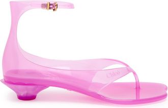 Chloé Chloé Pink Jelly Thong Sandals, Flat Sandals, UK5 / EU38 - 38 (IT38 / UK5)
