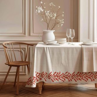 Dmora Tovaglia Papava, Lavable A 30&deg;, Forma Rectangular, 150x250 Cm Multicolor