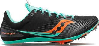Saucony Mens Ballista Md Shoes In Black/mint
