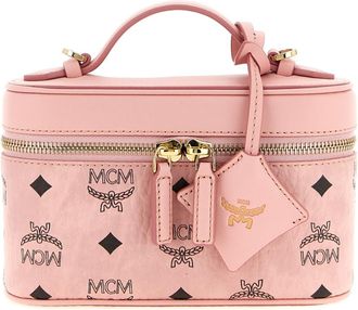 MCM Pink Aren Crossbody Bag