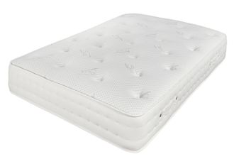 Comfort Beds Sapphire 1000 Pocket Dual Zone Hybrid Mattress in White | Size: Small Single