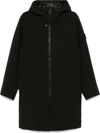 Stone Island Cappotto con design imbottito - Nero