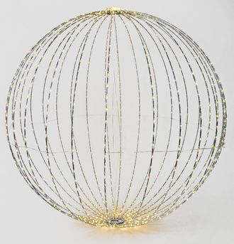 STT LED Dekofigur »Figur Royal Ball Ø 80cm« Warmweiss