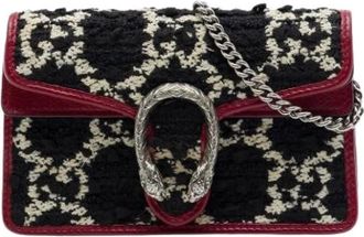 Gucci Pre-owned Dionysus Schoudertas - Dames - Vintage Schoudertas - Zwart - ONE Size - Leer - Vintage