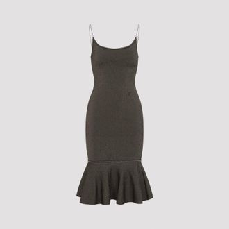 Jacquemus Maille Pina midi-jurk