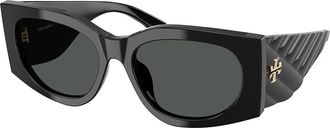 Tory Burch TY7221U 170987 Womens Sunglasses Black Size 56