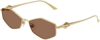 Jimmy Choo London Sunglasses, female, Yellow, 55 MM, Jc4017 Sunglasses