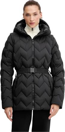 Helly Hansen Donsjack - Dames - Ski Jassen - Zwart - L - Leer - Fitness