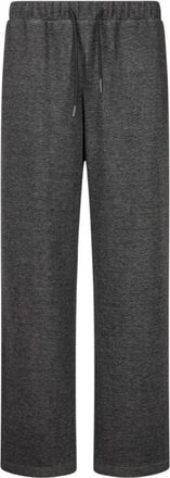 John Richmond Spun Fabric Broek met Trekkoord - Heren - Straight fit broeken - Grijs - M - Wol - Broeken