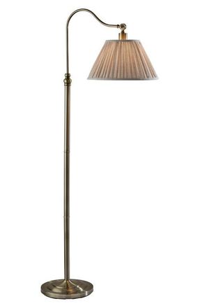 Adesso Shiloh Floor Lamp in Antique Brass at Nordstrom